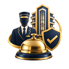 Hospitality ecosystem icon